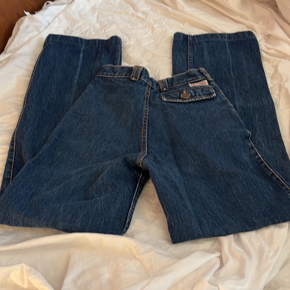 SALE!! DEAL!! RARE Vtg TYME 70s 80s ﻿High Waisted Jeans - Picture 8 of 9